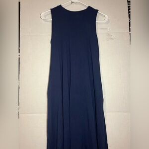 WONDER nation Blue Dress,Women’s dress,Dress with Pockets, Summer Dress,Lounge